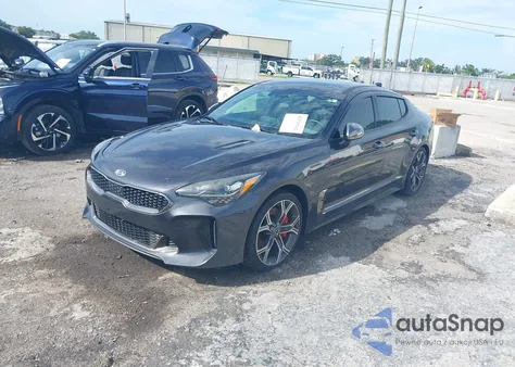 2019 Kia Stinger Gt2 from USA, damaged, VIN KNAE55LC1K6055502